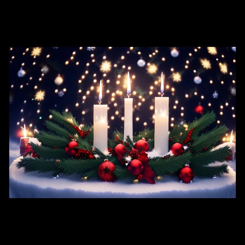 Advent wreath