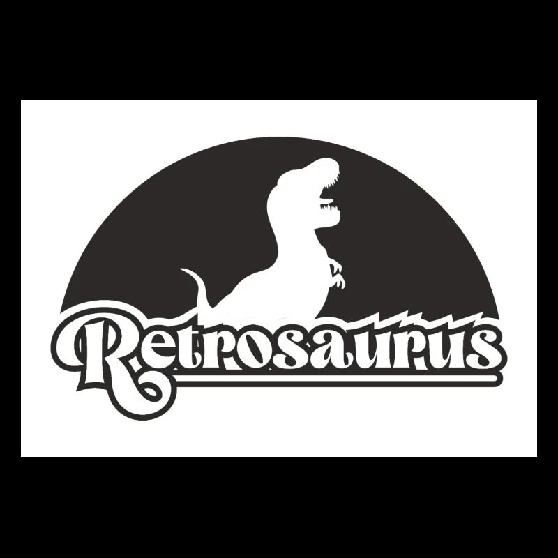 Retrosaurus b&w