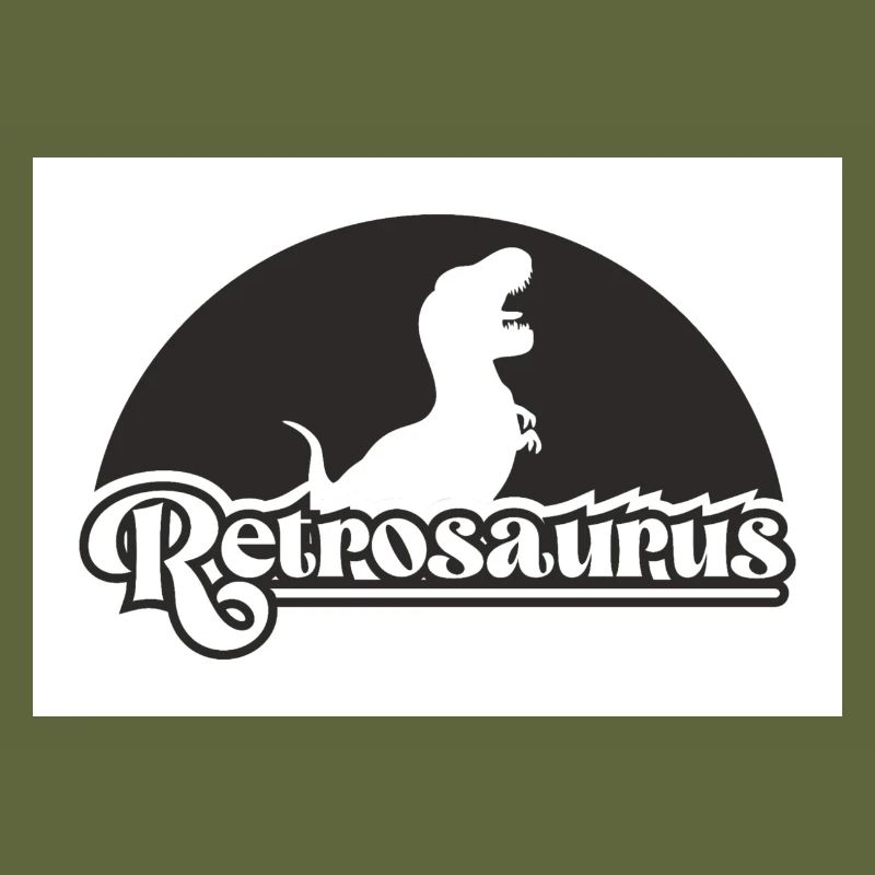 Retrosaurus b&w