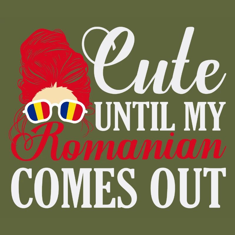 Mignon jusqu’à ce que mon roumain sorte Roumanie Pride Pat
