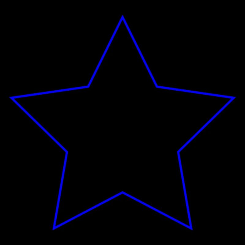 Berge Symbol Stern