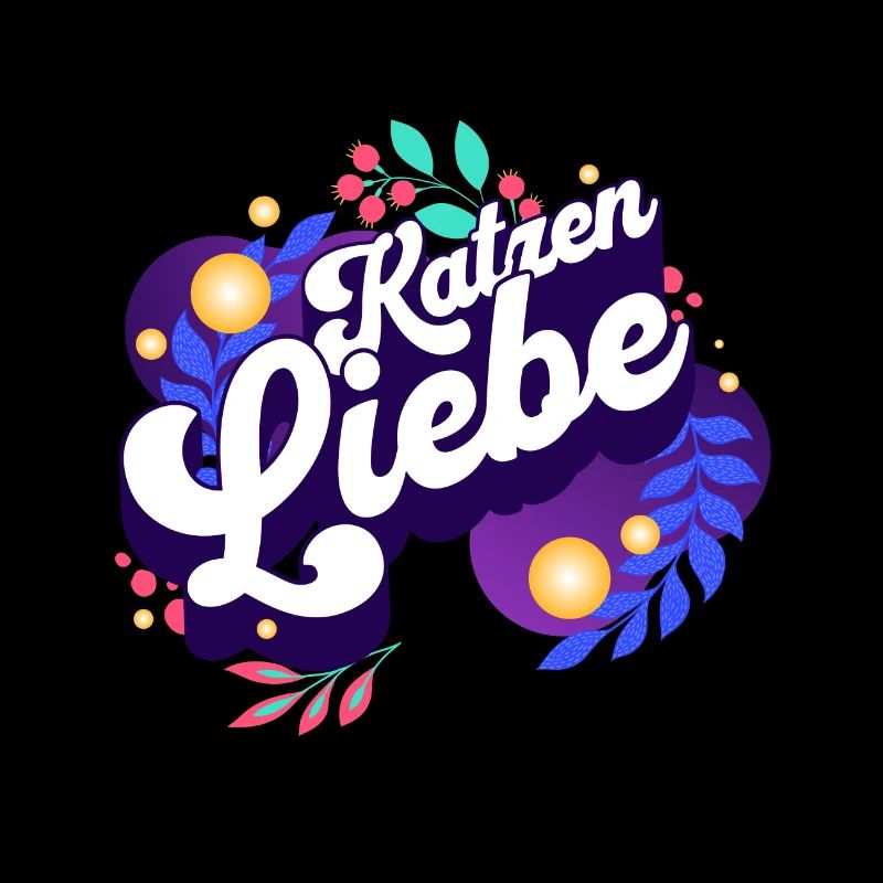 katzen liebe geschenk spruch idee