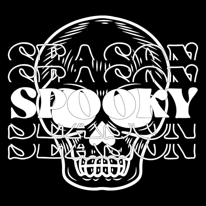 Spooky Skull - Halloween Horror