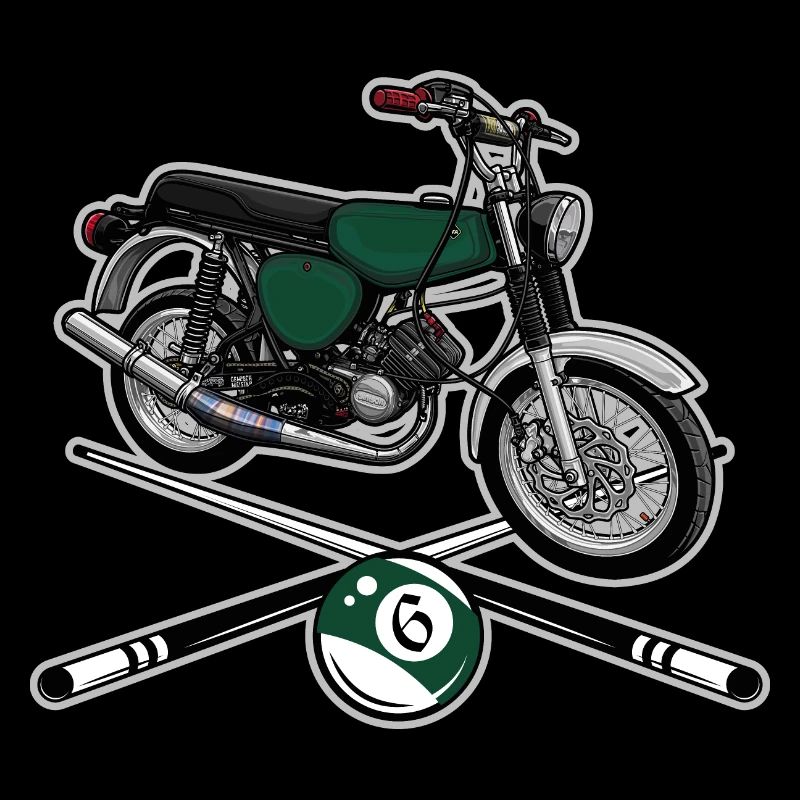 S51 (vert billard) // Illustration