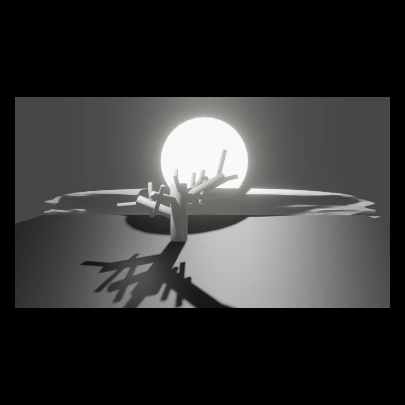 Sun and Tree