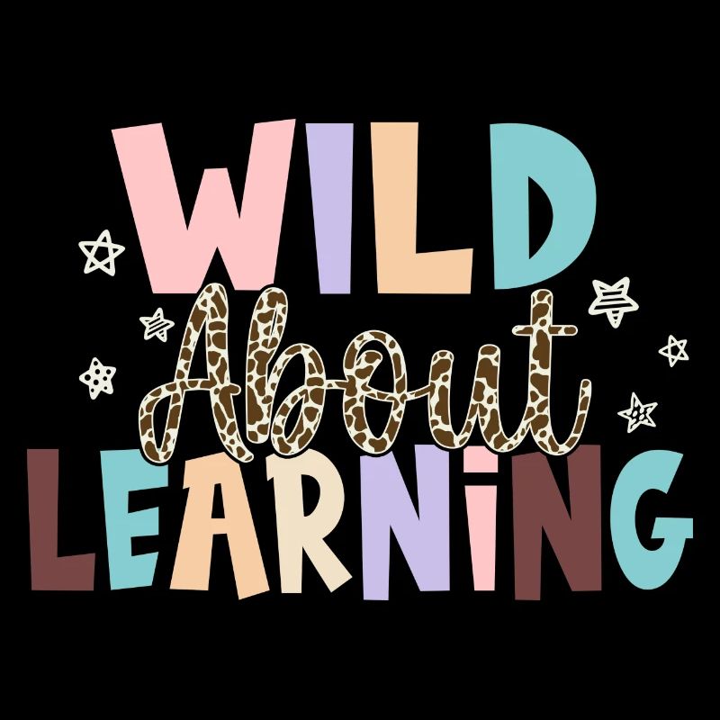 Wild About Learning Teacher School Pre-K Animal