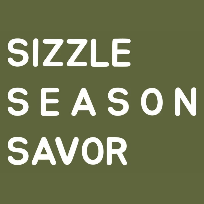 Saveur de saison grésillante