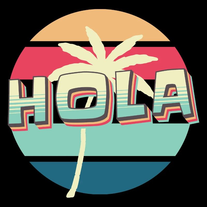 Hola - Palm Tree Vibes Only