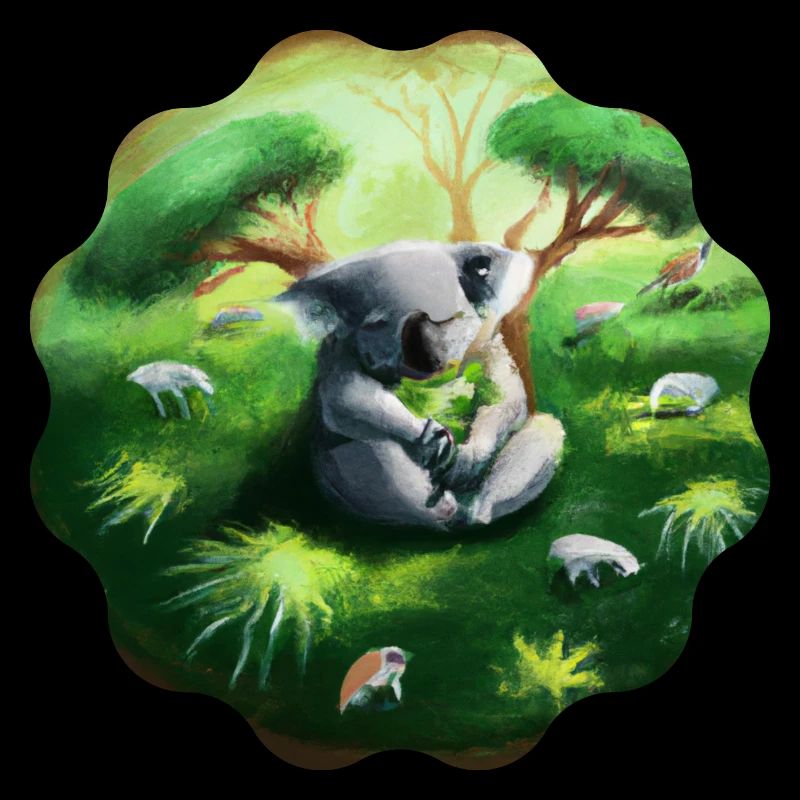 Schlafender Koala