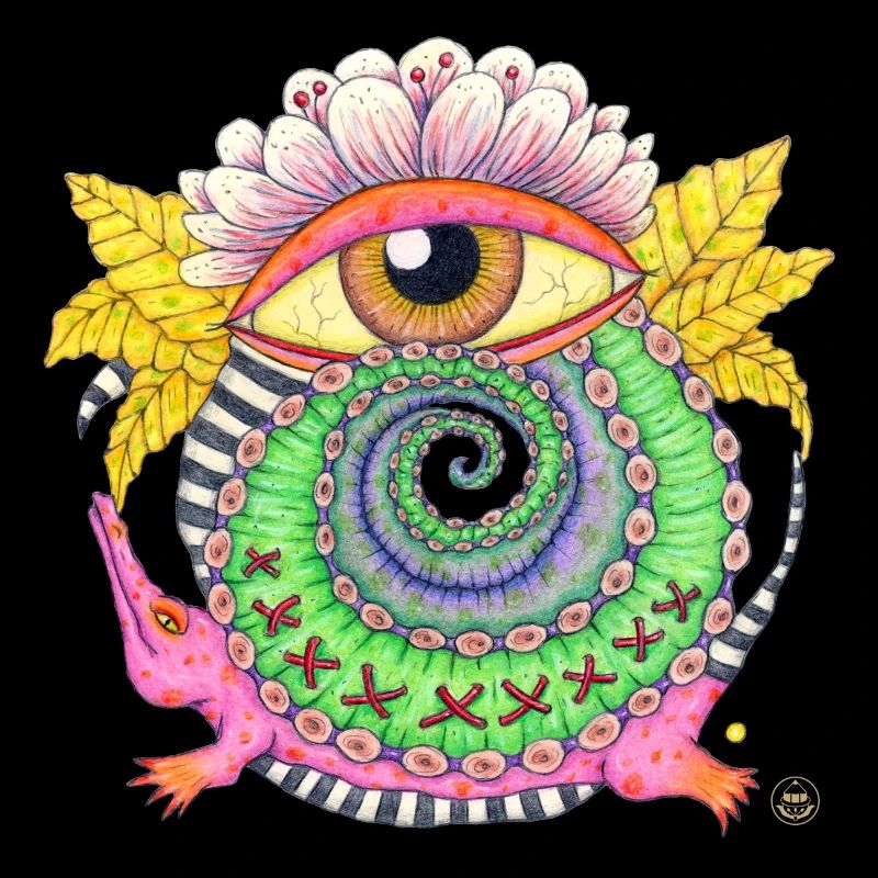 Croctopus, Crocodile, Eye, Octopus