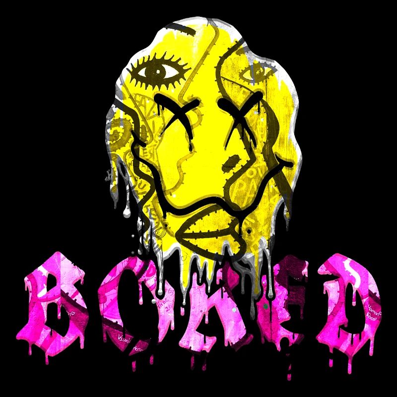 Bored Meme Quote Funny Cool Sad Boring Gils Art