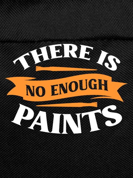 There is no enough paints