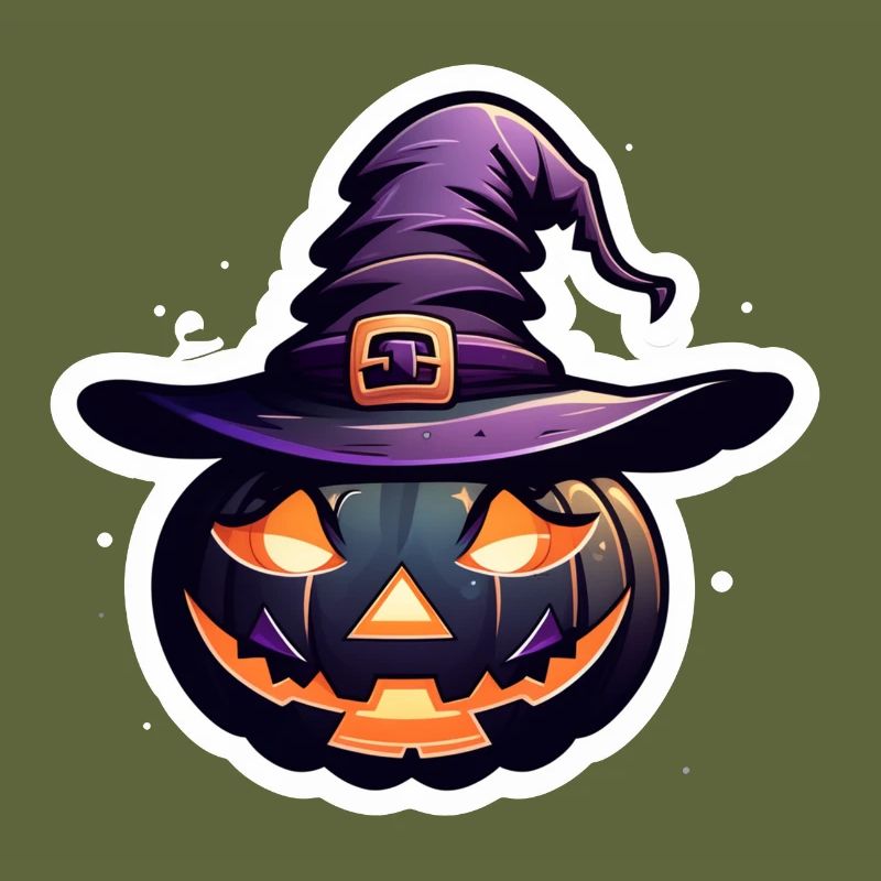 Halloween - Pumpkin Witch Hat