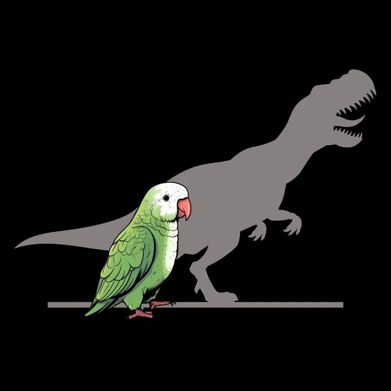 T-Rex shadow parrot