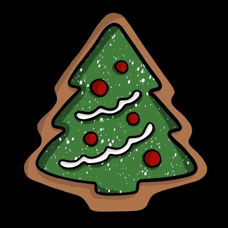 Christmas Tree Cookie