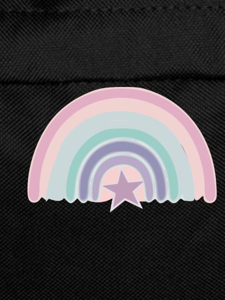 Rainbow and star