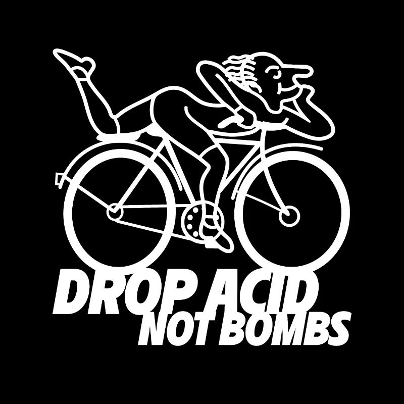 Larguez de l'acide, pas des bombes!