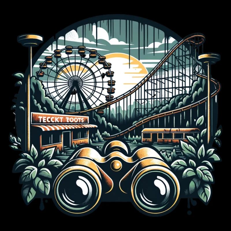 Abandoned amusement park