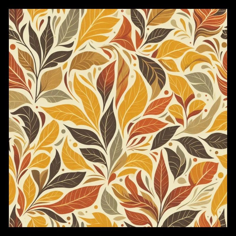Buntes Herbst Laub