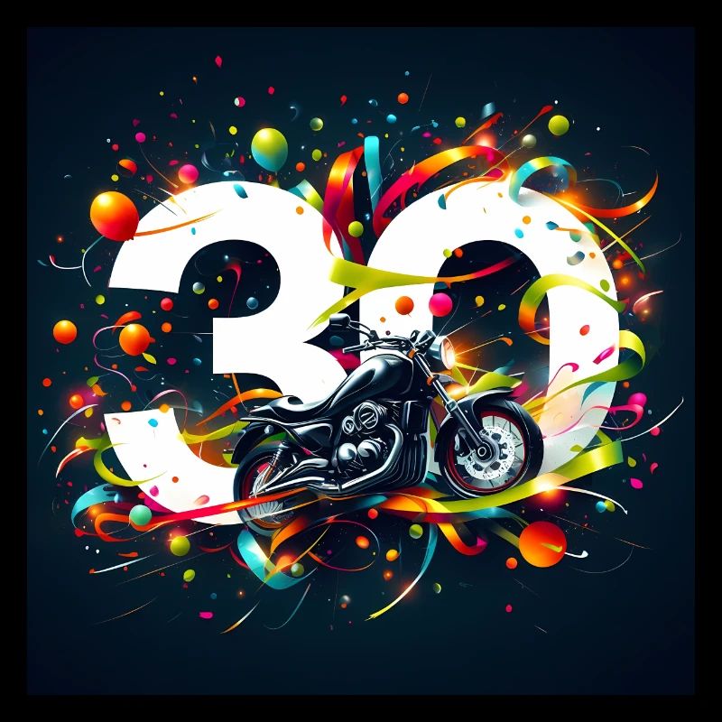 30th Anniversary Motorcycle Designs: Speed & Style