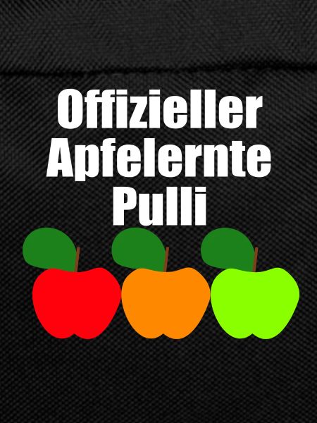 offizieller Apfelernte Pulli