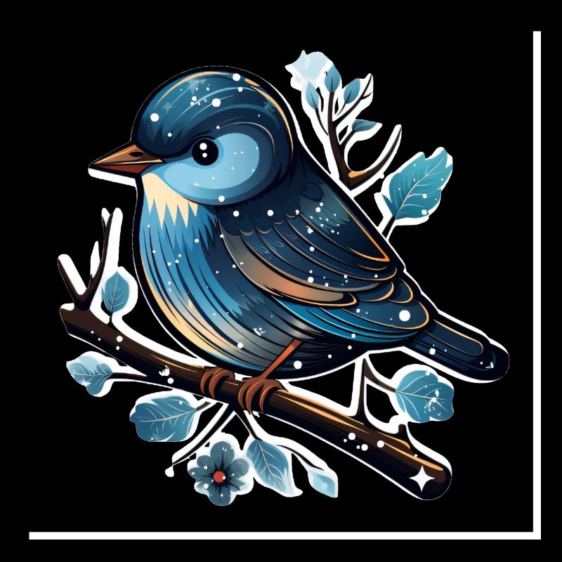 Snow plumage