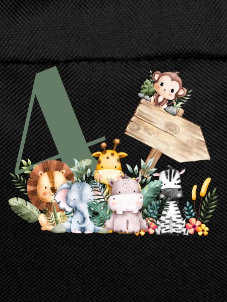 4th Birthday Personalized Safari