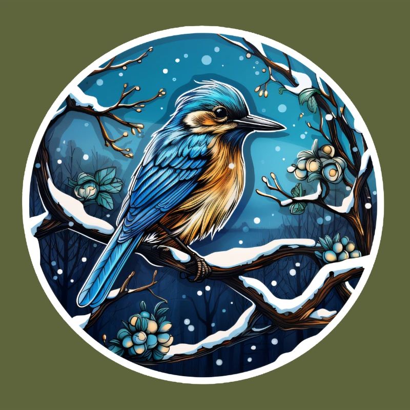 Nuthatch in winter