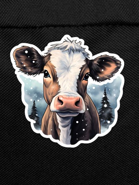 Beef in the snow