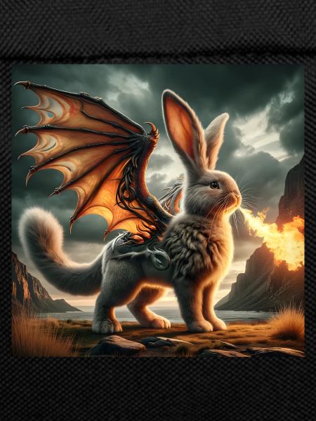 Fire Breathing Bunny Dragon #03