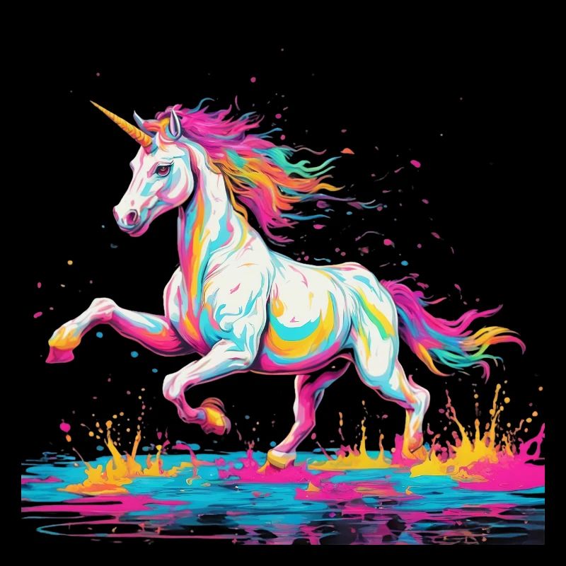 Retro Einhorn 2
