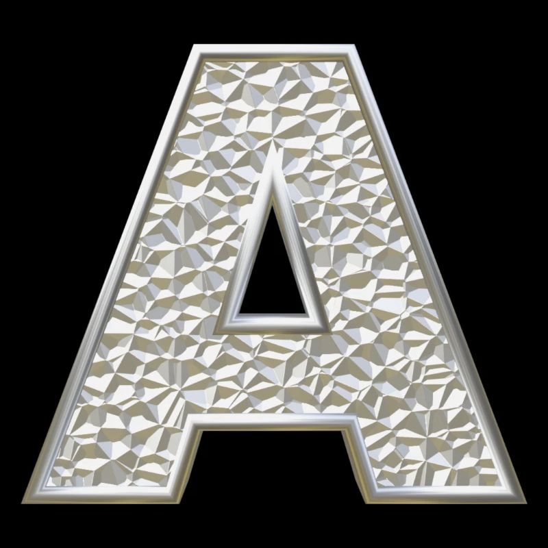 A, lettre, lettre A, initiale, initiale A, monogramme,