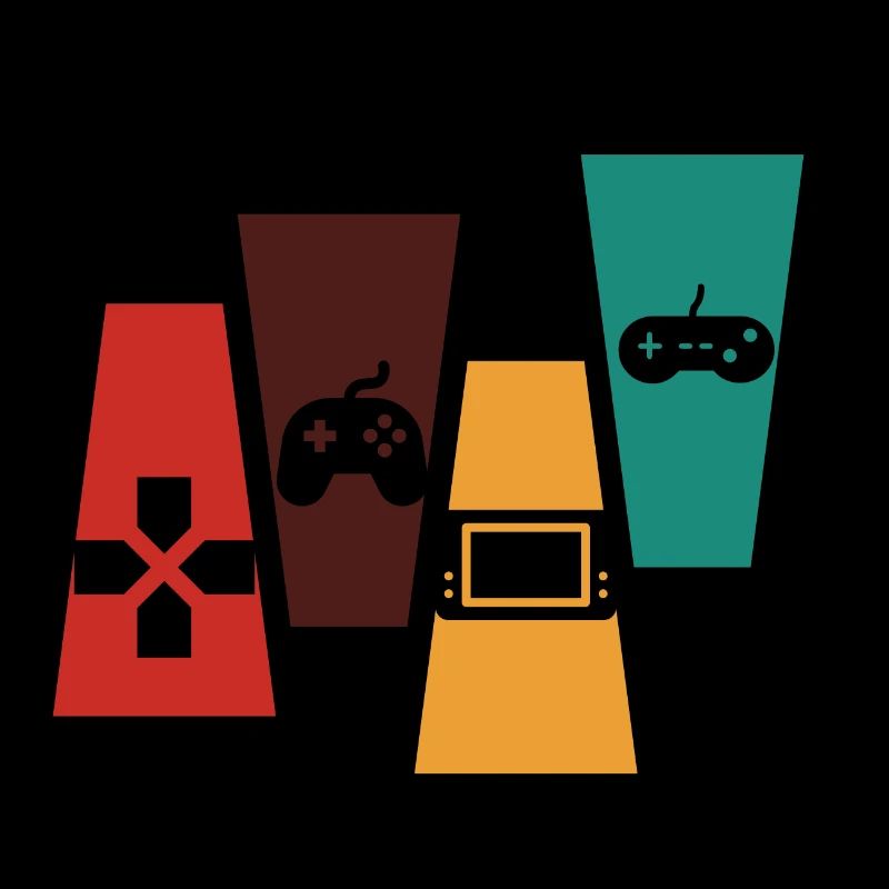 Vintage Retro Console Console Gift Idea