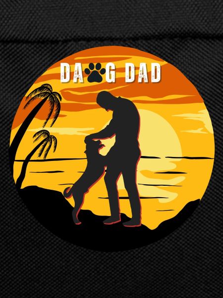 Dawg Dad Sunset Design