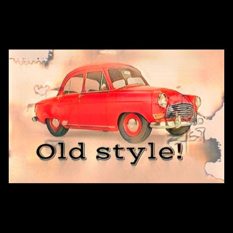 OLD STYLE! OLD FASHIONED MACHINE!