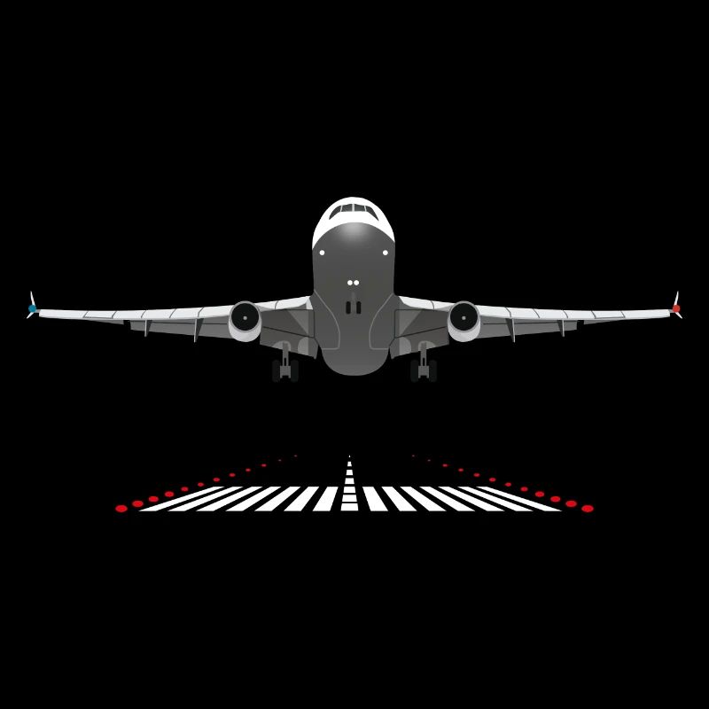 Pilot Aviation Airplane - Flughafen-Start- und Landebahnflugzeug