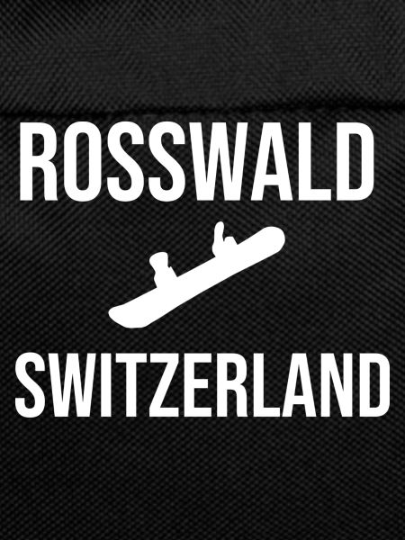 Rosswald Snowboard Souvenir Valais