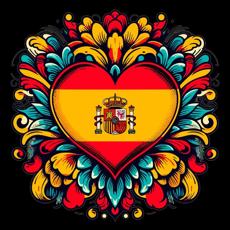 Spanisches Herz