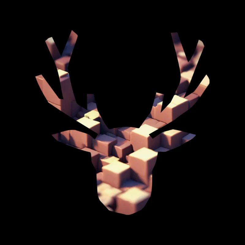 Cerf géométrique