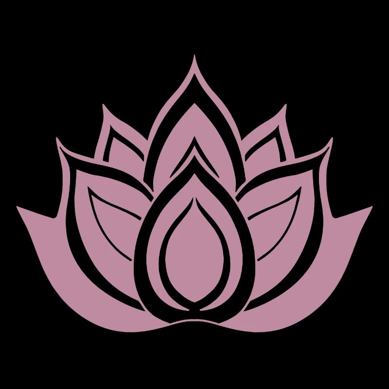 fleur de lotus rose