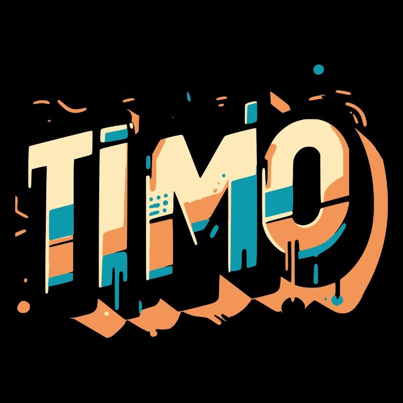 Timo Name Graffiti