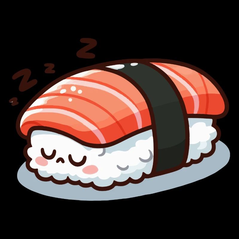 Sushi endormi