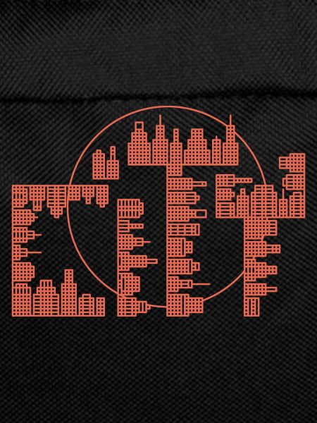 Skyline, City - Red Version