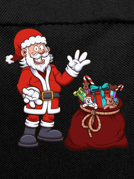 Weihnachtsmann mit Geschenktüte