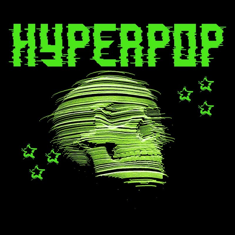 Retro 90s Hyperpop Aesthetic Music