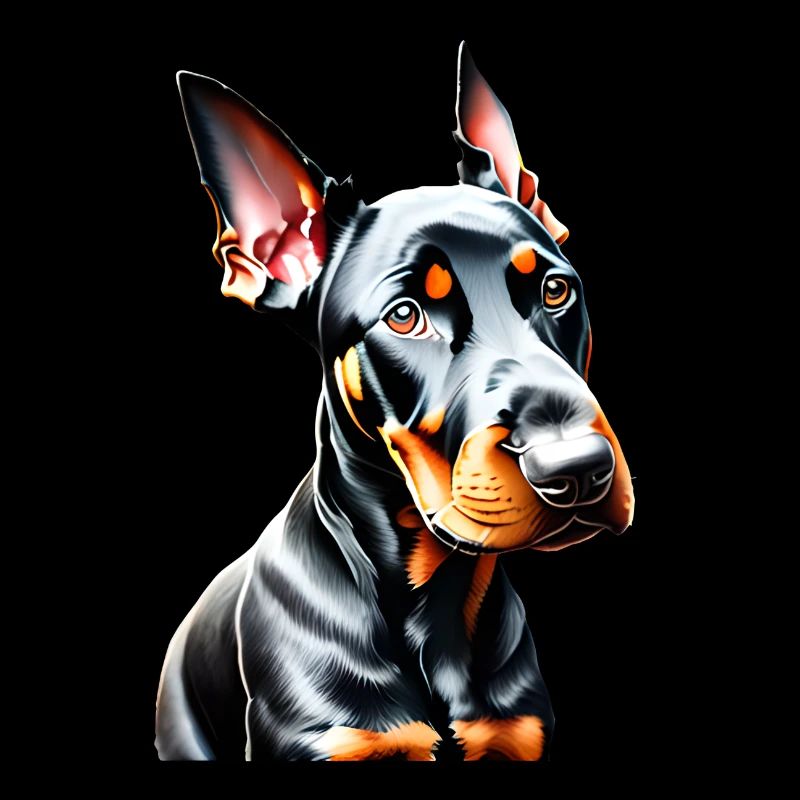 Dobermann Dobermannwelpe Hund Dobermanntrainer