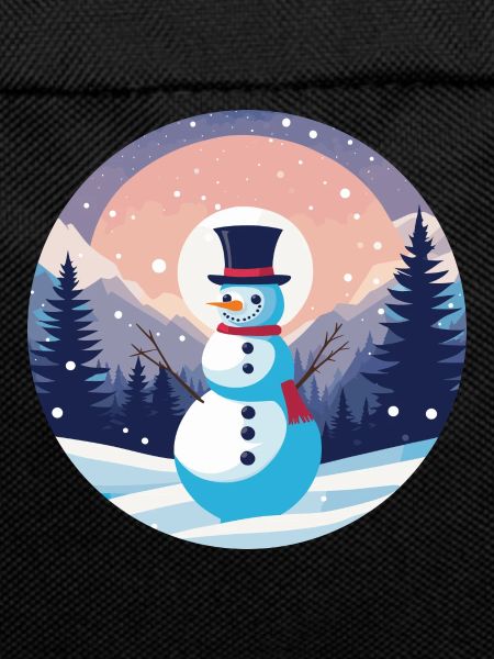 Snowman Christmas Drawing