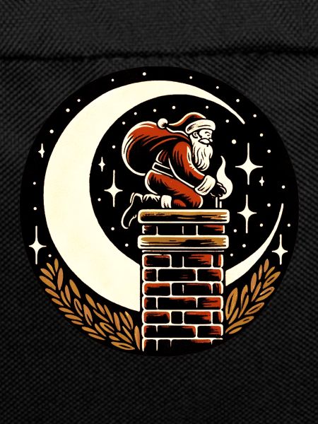 Chimney Santa Claus Christmas