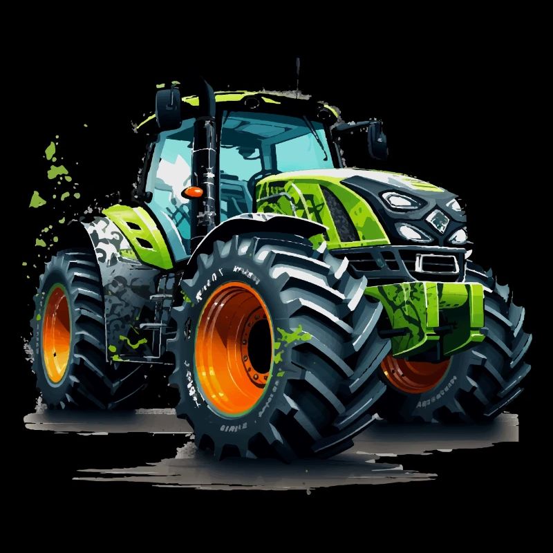 Tracteurs Agriculteurs et Agriculteurs Conception de tracteurs