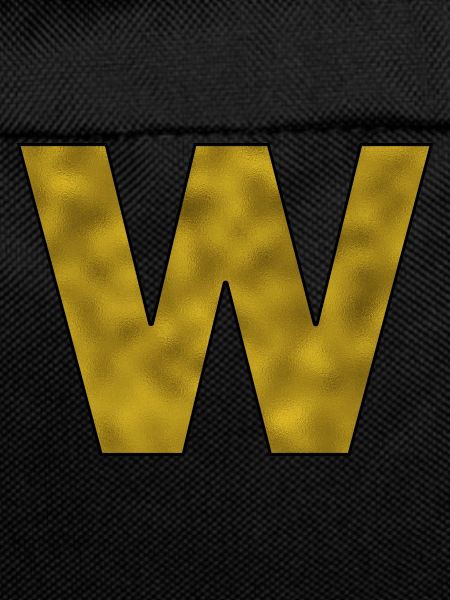 Letter W Gold